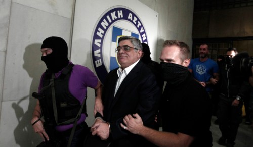 Golden Dawn members arrested on charges of formation of a criminal organisation